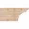 Ekena Millwork Yorktown Smooth Rafter Tail, Douglas Fir, 3 1/2"W x 8"H x 16"L RFT04X08X16YOR00SDF - alternate 4